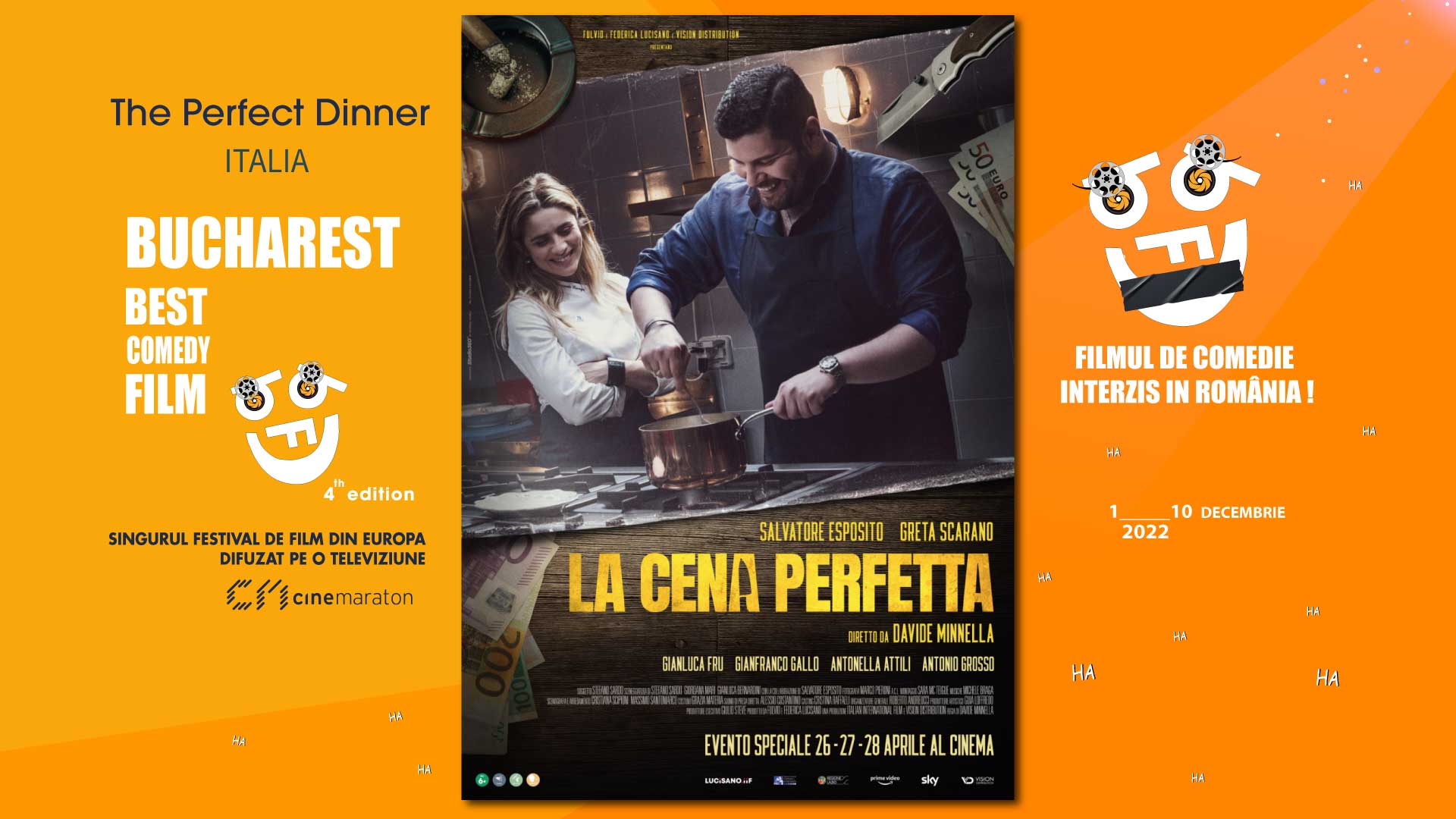 “CINA PERFECTĂ”/„An Italian Gourmet Crime Story”/ ”La cena perfetta”  (Italia, 2022)