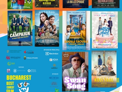 Bucharest Best Comedy Film 2021 - primul festival de film desfășurat pe TV: ComedyEst & Cinemaraton